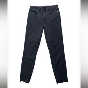 Buffalo David Bitton Mollie Women's Dark Gray Black Super Stretch Skinny Jeans